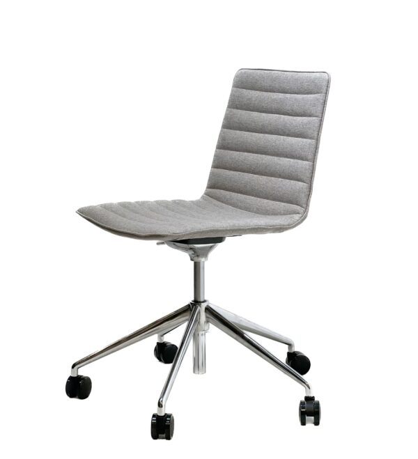 chrome office chair