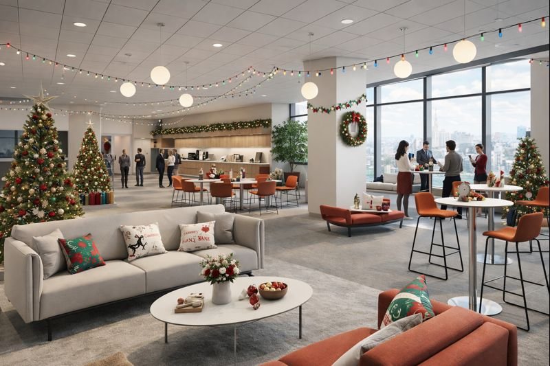 Commerical furniture solution for Christmas celebration