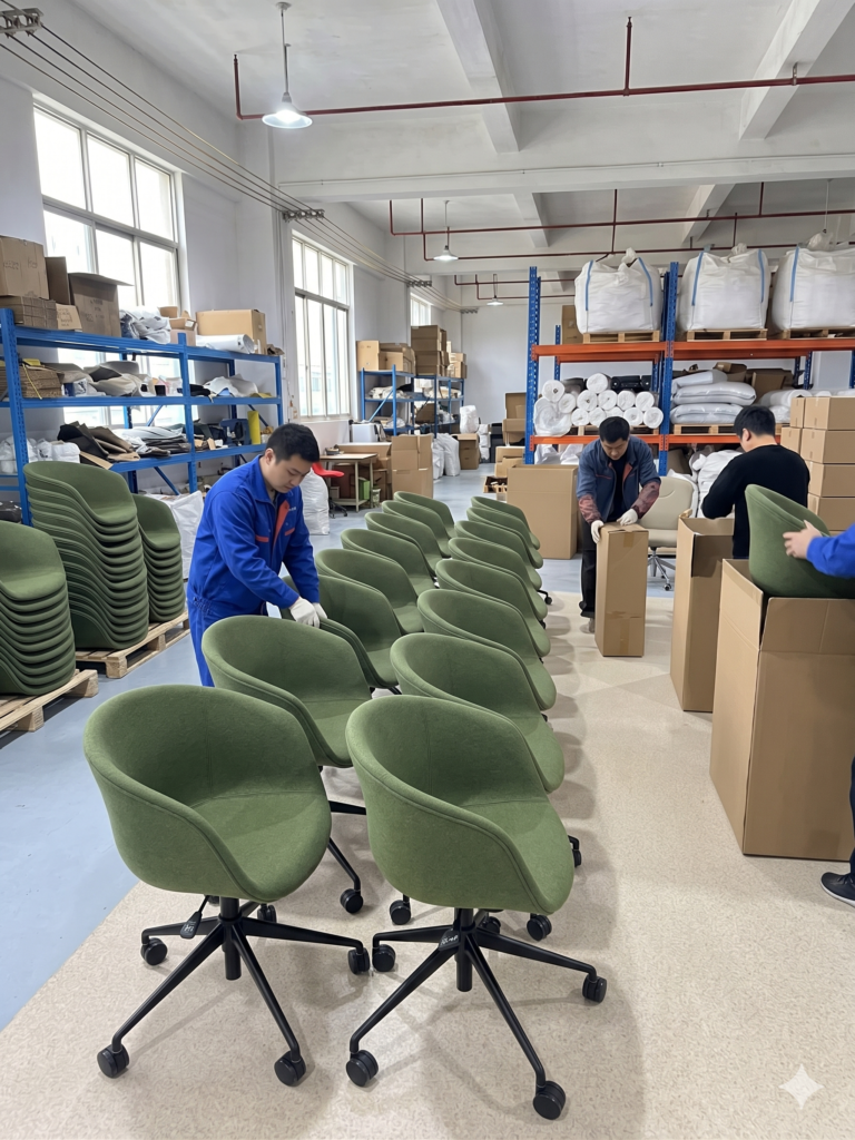 office chair production