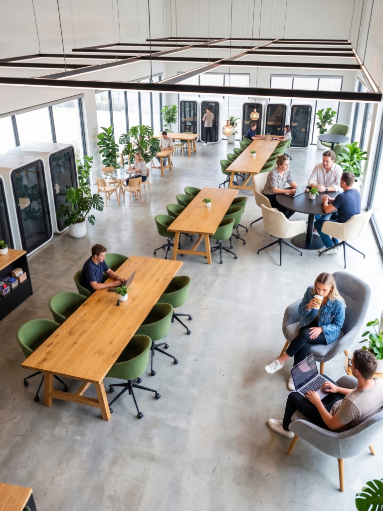 co-working interior project