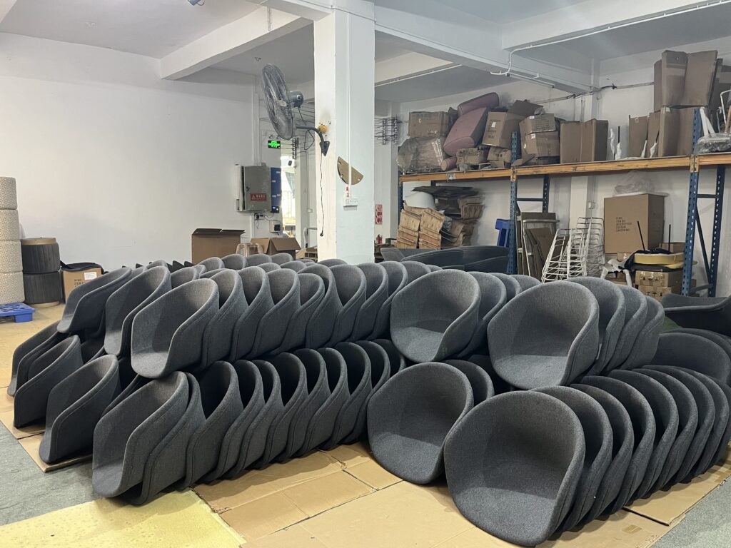 OFFICE ARMCHAIR PRODUCTION